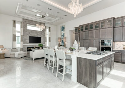 Sea Grape Family room and large modern kitchen